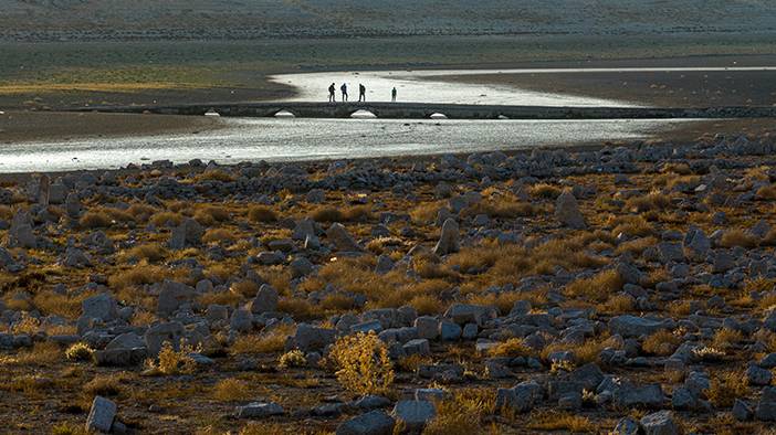 Konya'da sular altında kalmıştı! 11 gözlü köprü yeniden ortaya çıktı 2
